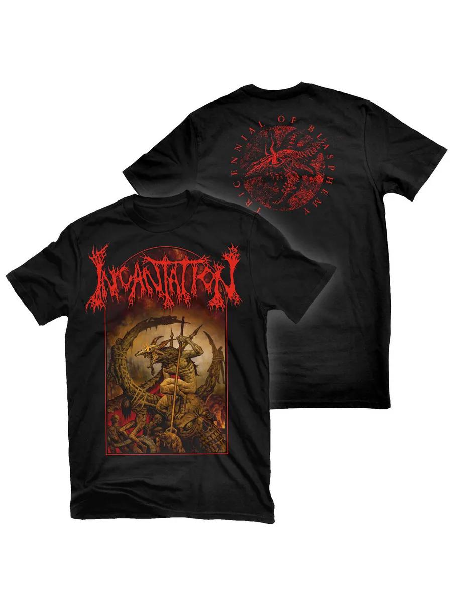 

Men s Incantation Graphic T-Shirt, 100% Cotton Crew Neck Short Sleeve Tee, Casual Summer Top for Daily Wear and Gift S