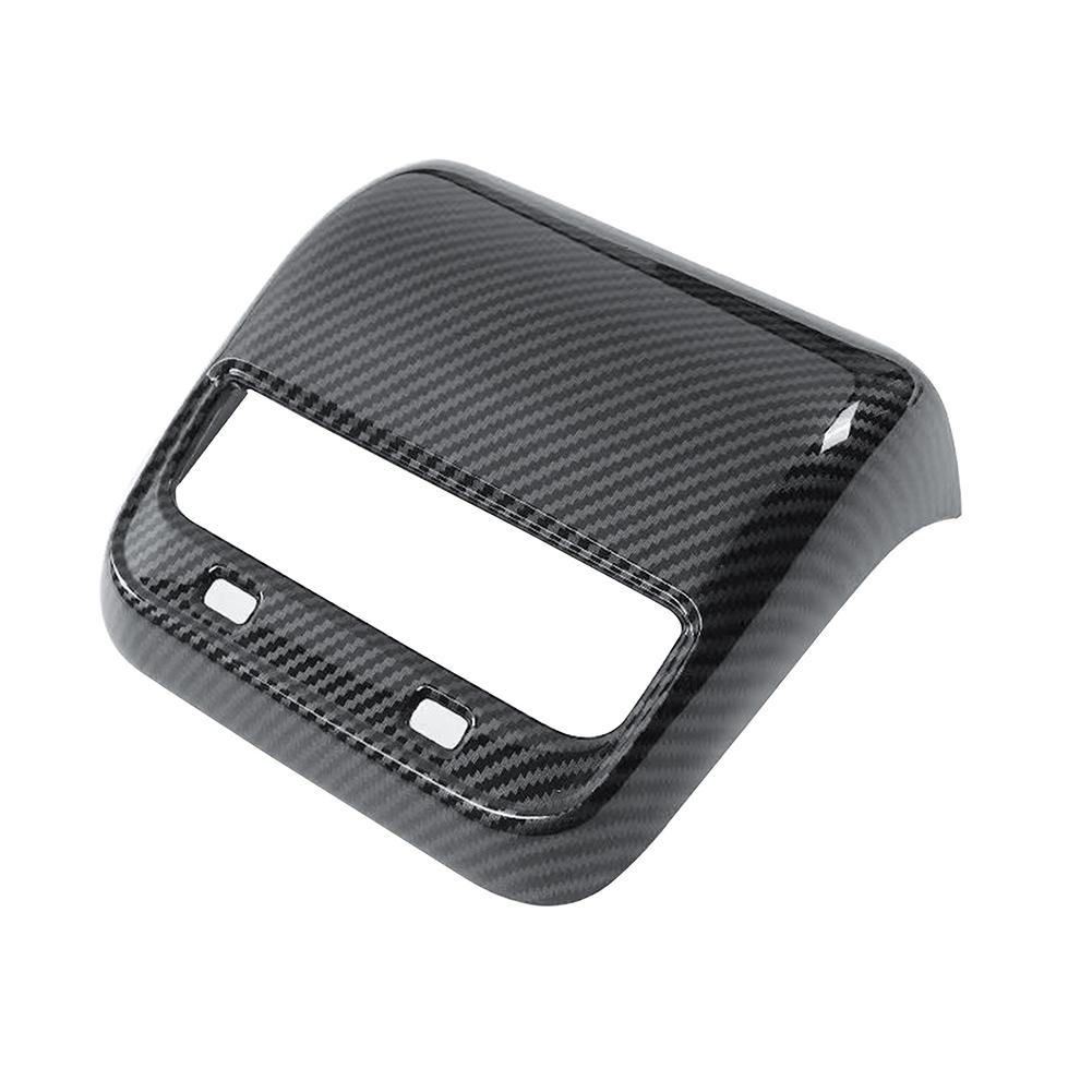 For Tesla Model 3 2017-2025 Model Y 2019-2025 Car Rear Air Vent Outlet Cover Auto Interior Trim Sticker Back Exhaust Vent Cover