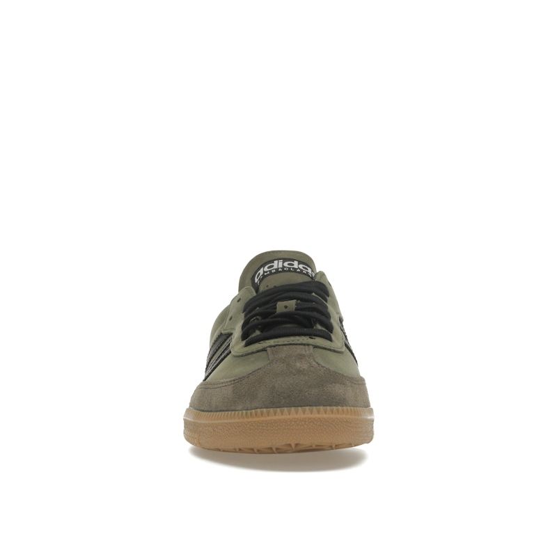 Adidas Unisex tenisky Samba OG Base Green Black, jádro-černá, hnědá-pouštní, IE9163