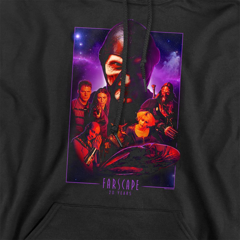 Farscape Unisex Adult 20 Years Collage Hoodie