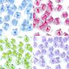 Home Party Supplies Square Cube Beads 20pcs 8mm Needlework Jewelry Supplies Transparent Beads Acrylic Beads For Making Bracelet Earring Diy Craft