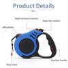5m Long Strong Pet Leash For Large Dogs Durable Nylon Retractable Dog Walking Leash Leads Automatic Extending Dog Leash Rope