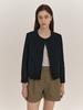 Therye Classic Tweed Jacket(Black)