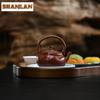 150ml Yixing Purple Clay Teapots Artists Handmade Persimmon Pot Raw Ore Section Powder Slurry Mud Kettle Zisha Chinesetea Set