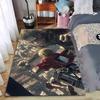 Attack On Titan Anime Themed Carpet with Battle Scene Print Suitable for Use As an Anti-slip for Living Room Bedroom Sofas