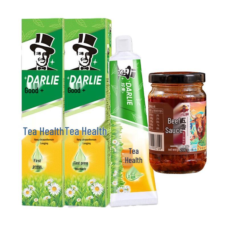 

Darlie Tea-Active Toothpaste & Spiced Beef Sauce Bundle