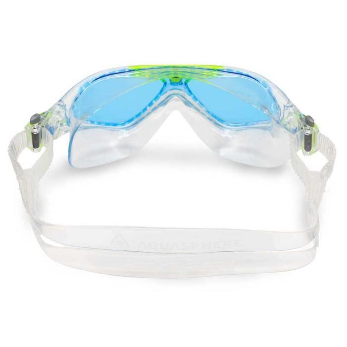Tauchermaske – Aqua Sphere – Vista Junior – Transparent-Grün-Blau – Größe S – Unisex