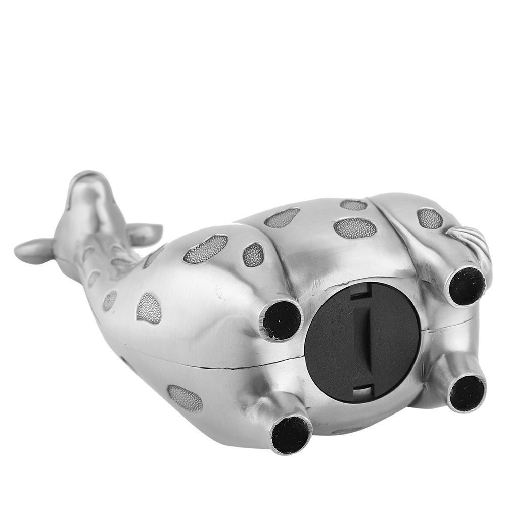 Vintage Alloy Fawn Money Box Animal Coin Saving Pot Piggy Bank Home Decor Gift for Kids