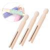 10pcs Wooden Spools Embroidery Cross Stitch Thread Wool Winding Storage Rods Sewing Accessory