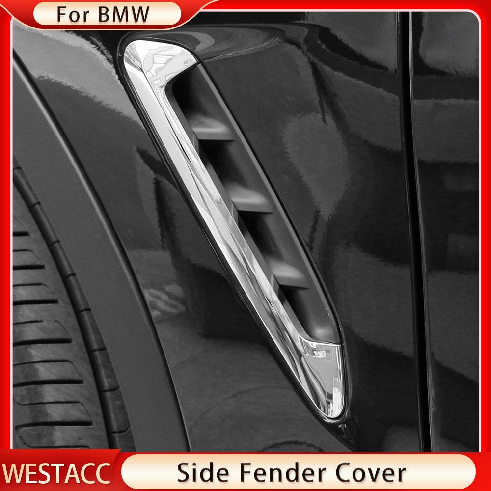 

2 шт., накладка на боковое вентиляционное крыло автомобиля для BMW X3 G01 X4 G02 2018 2022, декоративная наклейка