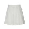 Playboo Airy Inverted Pleats Skirt W Inner Pants White