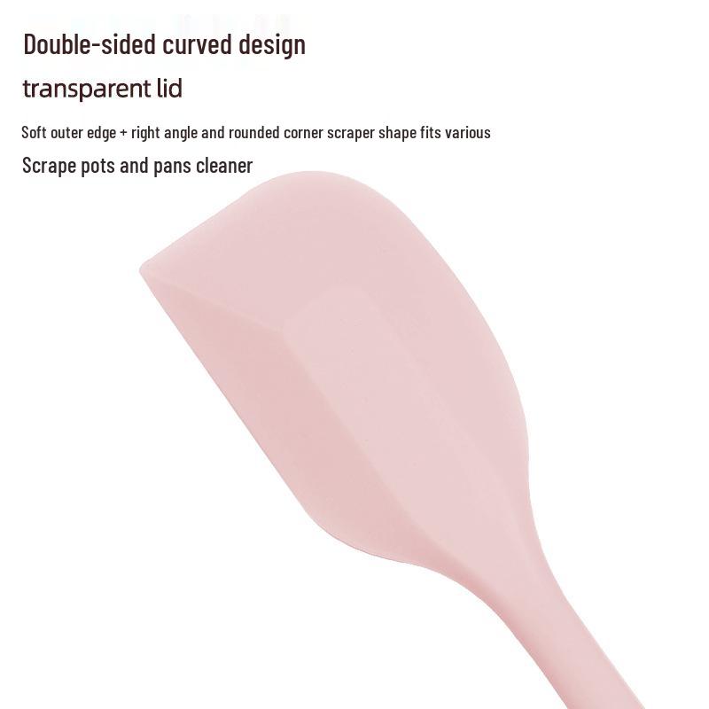 Silicone Spatula Set: Heat-Resistant, One-Piece Scrapers for Mixing & Baking (Small & Large Sizes)