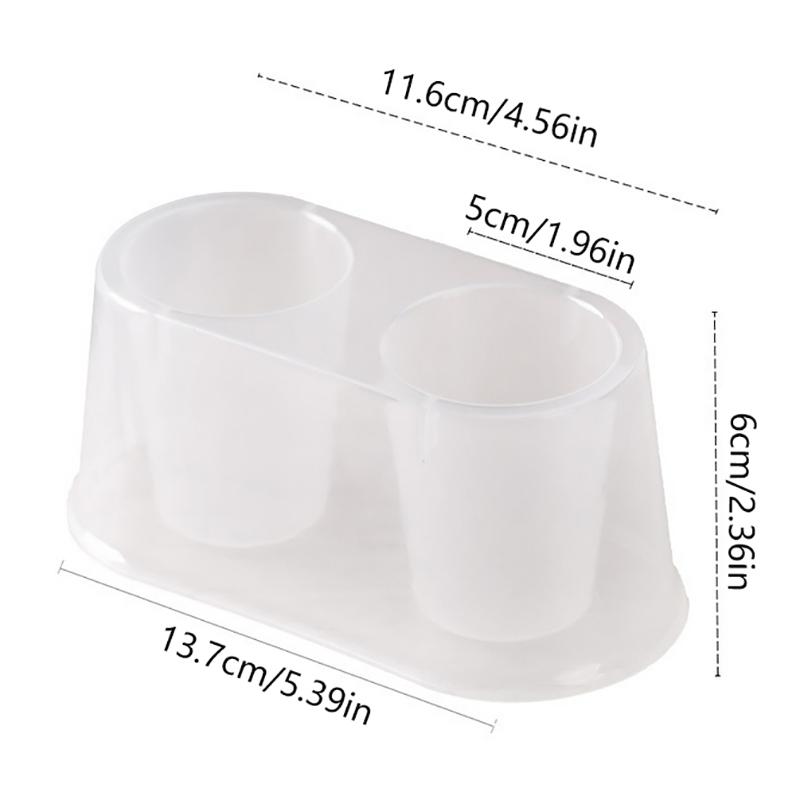 Neuer Stil Multifunktionales Gewürzglas Kunststoff-Aufbewahrungsregal 2 Fächer Gewürzsaucen Flaschenaufbewahrungsorganizer Für Küchenschrank