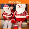 Adorable Santa Claus Stuffed Toy With Long Legs And Soft White Beard For Christmas Cheer