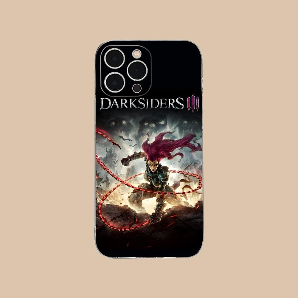 Game Darksiders Mobile Phone Case for iPhone 17 16 15 14 13 12 11 X XR XS Air Pro Max Plus Mini Clear Colorful Cover Cover