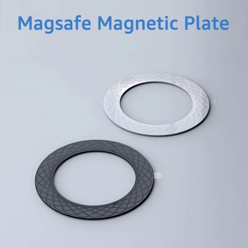 Magneticic Plate for Wireless Charging Car Phone Holder Magnetic Rings Metal Plate 1PC
