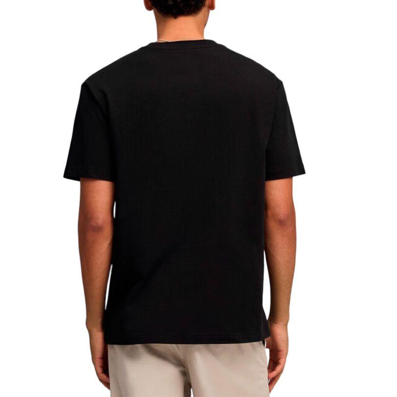 Puma Knitted Solid Color Round Neck Pullover Simple Short Sleeve T-Shirt Men Tops 637775-01