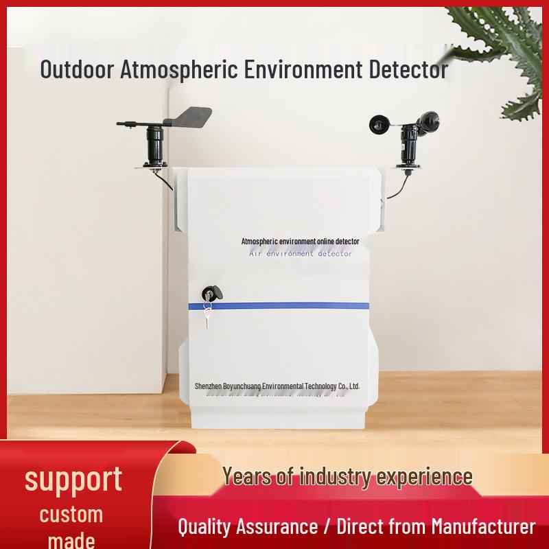Tourist Scenic Area Air Quality and Environment Monitor Smart Streetlight 600x400x200 mm