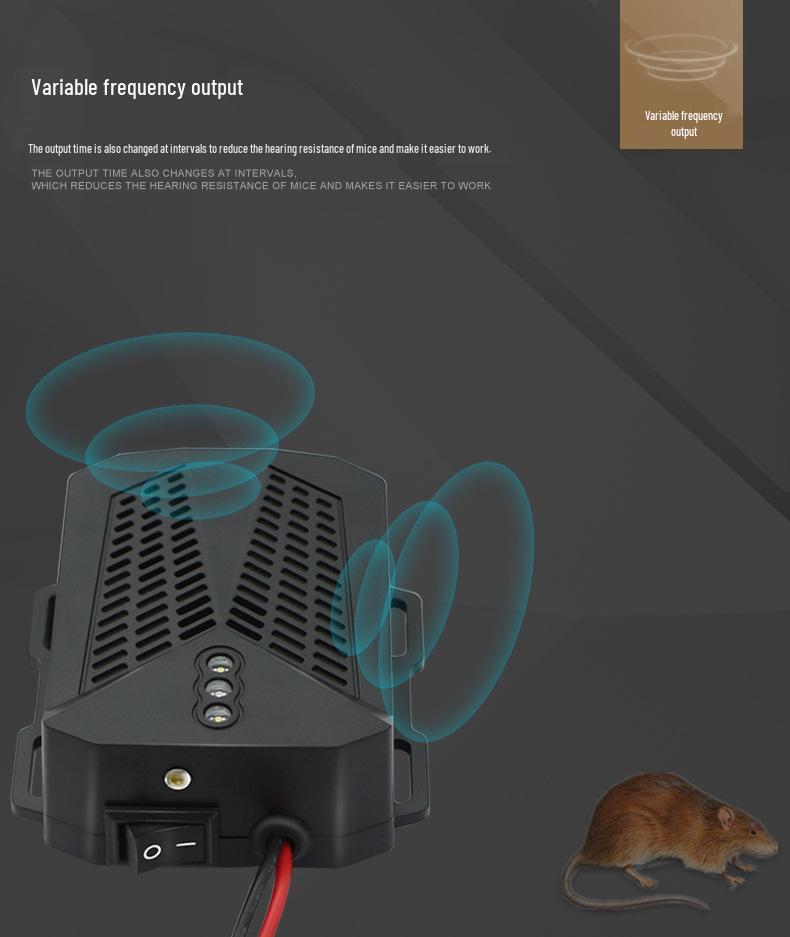 Repelent Ultrasunete pentru Șoareci Auto: Protejează circuitele și se activează când este parcat