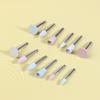 12 Pcs/Box Silicone Polishing Kit, Ra 2.35Mm For Polishing Resin Porcelain Composites With Low-Speed Handpiece Laboratory Tool