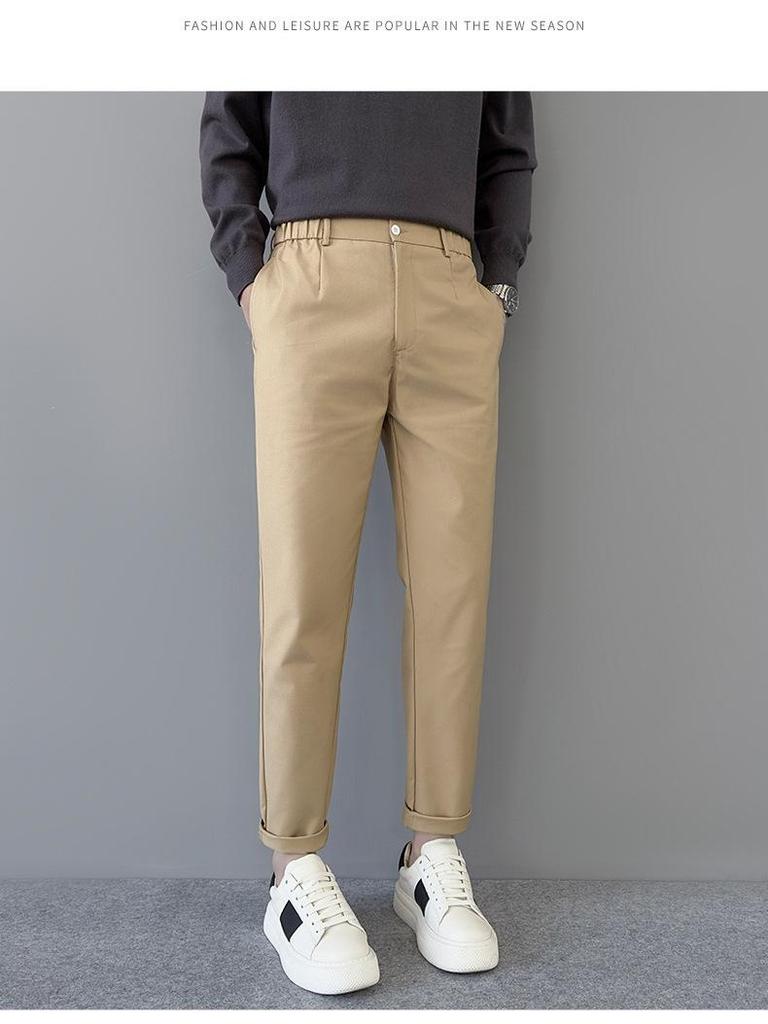 2026 Lightweight Luxury Anti-Wrinkle Straight-Leg Casual Pants