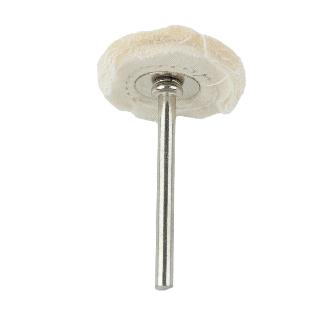 25mm Polishing Wheel 5pcs Polishing Cloth Wheel Silver