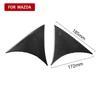 2PCS Rear Window Spoiler Side Wing Cover Trim Frame for Mazda3 Axela 2014 2015 2