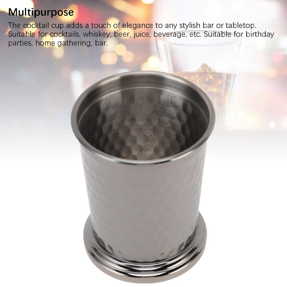 304 Stainless Steel Stainless Steel Drinking Cup 400ml Drinking Glass Durable Beverage Cup  Wedding