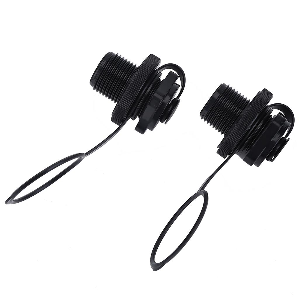 2pcs Replacement Screw Air Valve for Inflatable Rubber Dinghy Raft Pool Boat