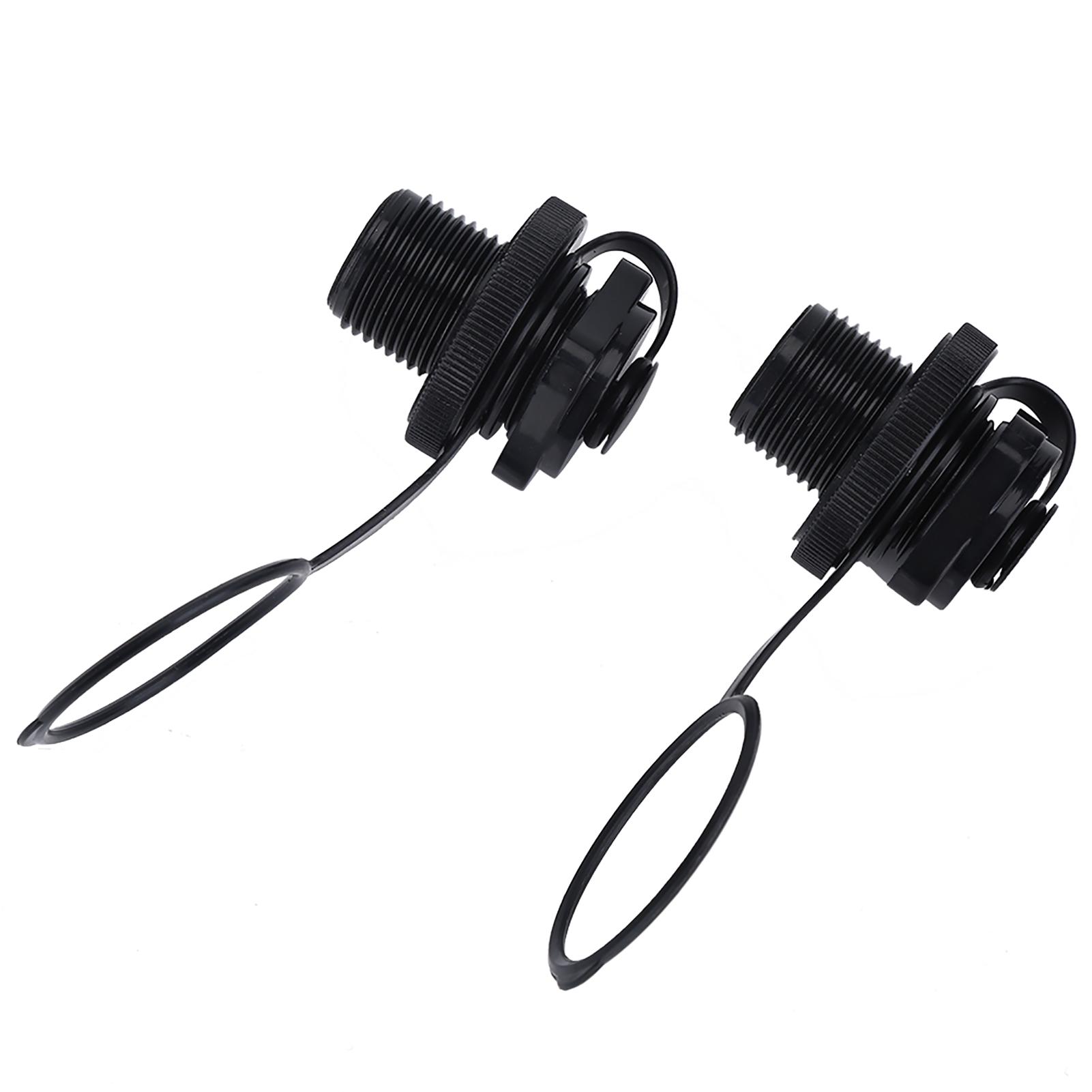 

2pcs Replacement Screw Air Valve for Inflatable Rubber Dinghy Raft Pool Boat