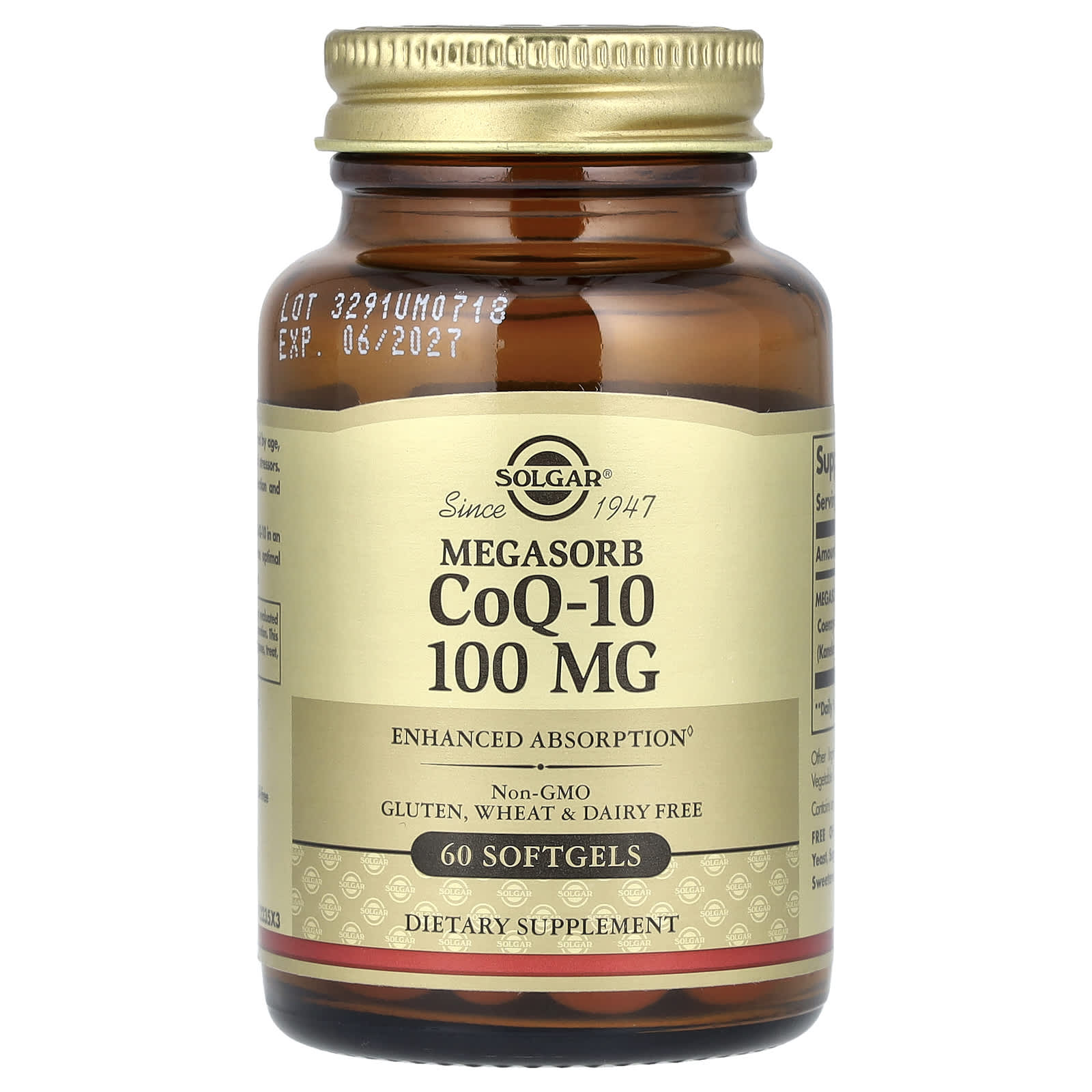 

Megasorb Coq-10, 100Mg, 60 Softgels