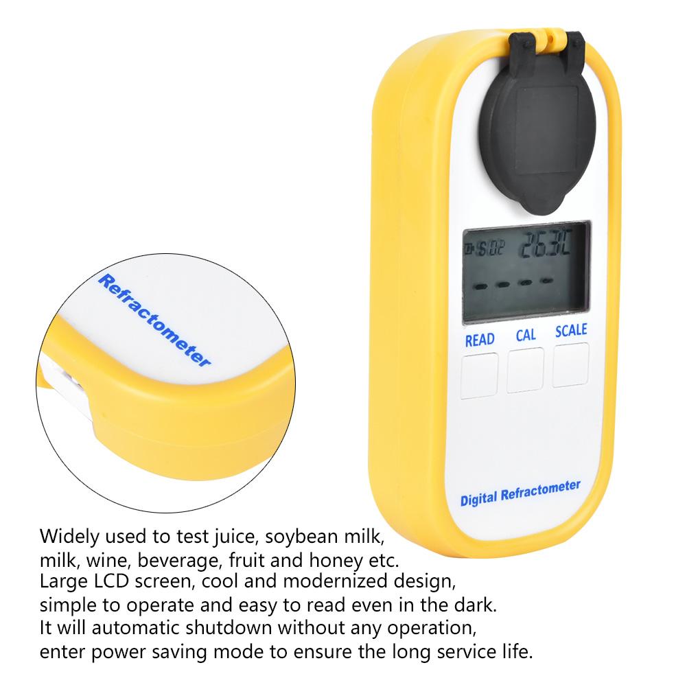 DR601 Digital Portable Freezing Point Battery Hydrometer Refractometer Tester Sensor