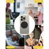 Strong Magnetic Hands Free Silicone Suction Cup Phone Grip Holder for Magsafe Universal Selfies Videos Mac Safe Lazy Mount Stand