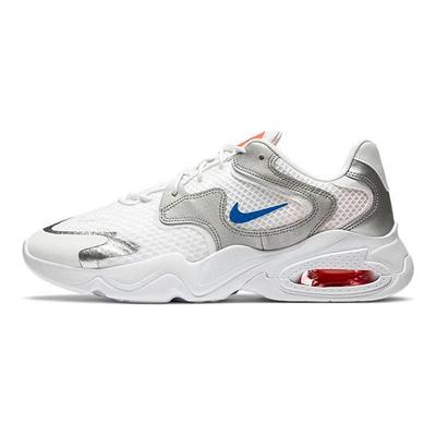 Air Max 2X Amortyzacja Siateczka Niskie Buty do Biegania Męskie sneakers Białe Srebrne Niebieskie CK2943-101