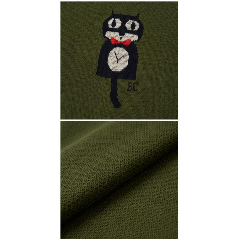 Boboshoz 222ac107 340 Cat Oc lOck Jacard Kids Knit