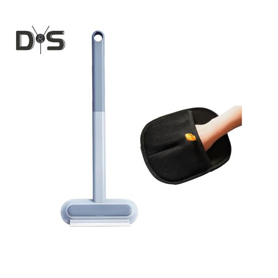 

Перчатка и щетка для удаления шерсти домашних животных, набор двухсторонних массажных перчаток для ухода за домашними животными, щетка для чистки шерсти кошек, собак, кроликов A