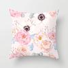 Flower Butterfly Print Pillowcase Car Ornaments Office Living Room Home Pillowcase