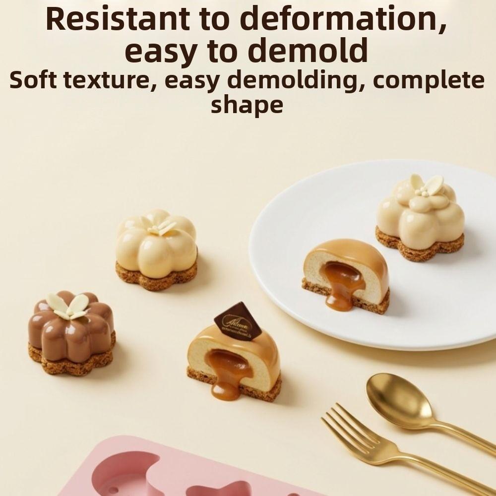 12 Cavity Chocolate Dessert Mold Heat-Resistant French Pastry Baking Mold  Pastry Making