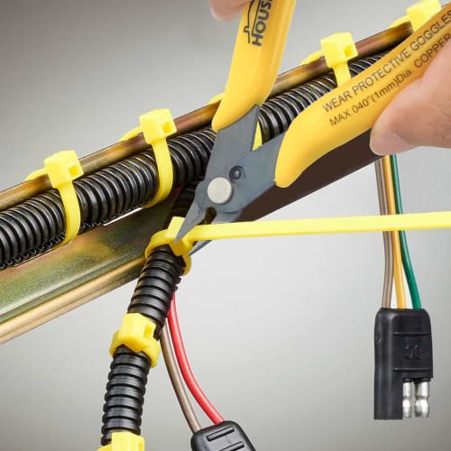 HOUSERAN Precision Nippers, 127mm Thin Blade, Plastic Model Tool, Thin Blade, Metal, Small Plastic Model, Easily Cuts Aluminum Wire, Copper Wire, Bras