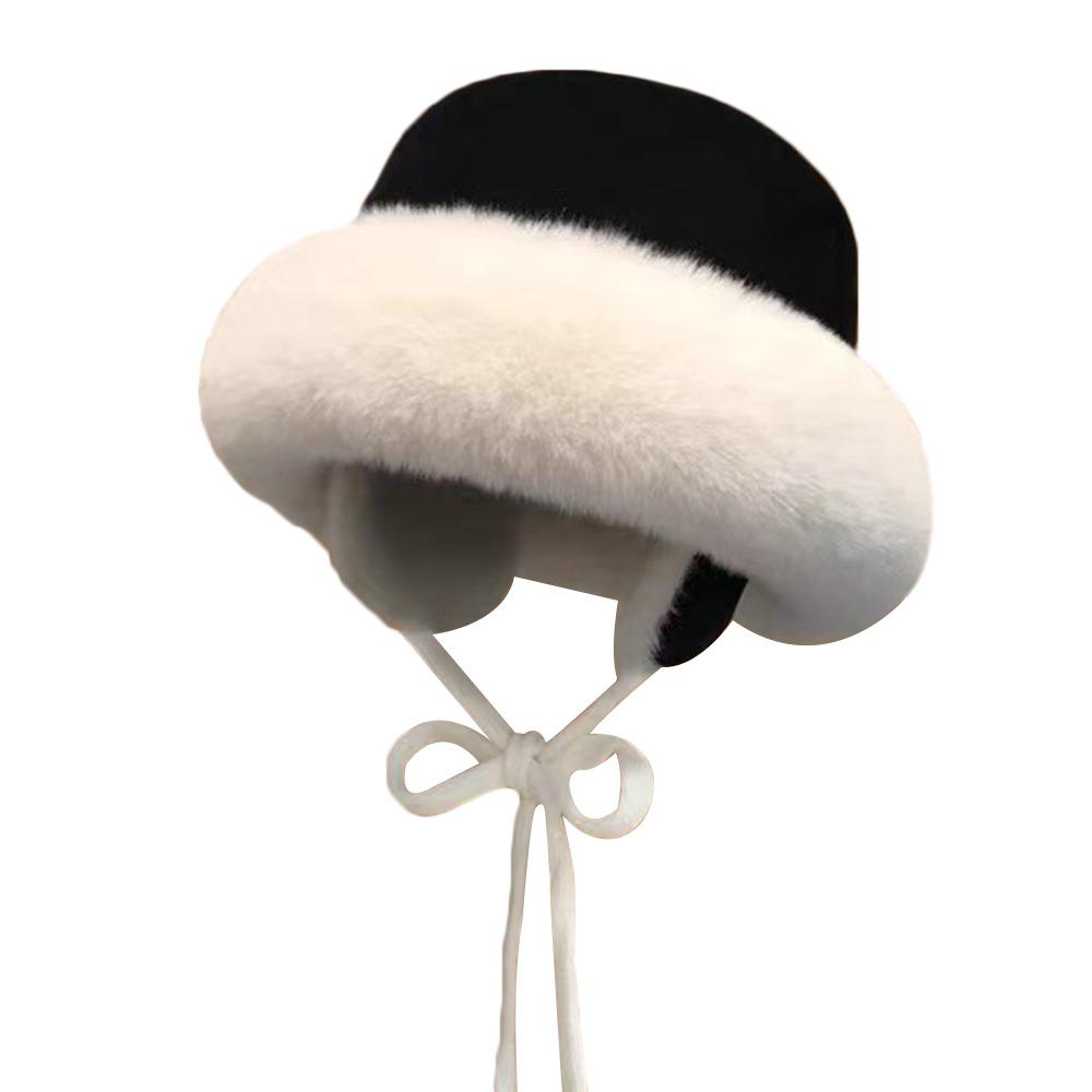 Thick Bomber Hat Windproof Ski Russian Cap Outdoors Ushanka Fur Hat  for Men Women