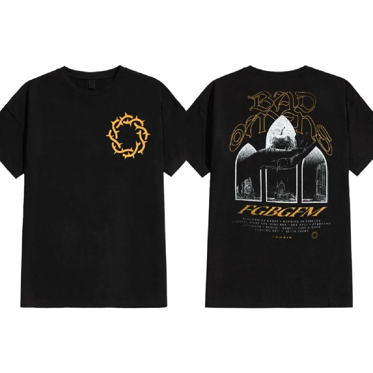 

Американский европейский тренд группа мужская женская футболка Bad Omens оверсайз мужская женская унисекс с коротким рукавом Y2k топ футболки мужская одежда XXXXXL