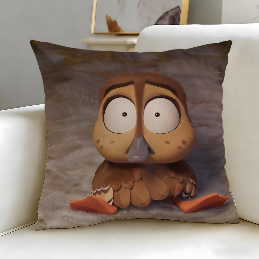 classic animated movie Migration Cushion Cover Soft  EasyWash Pillow Case  Versatile for Couch Bed Travel and Office