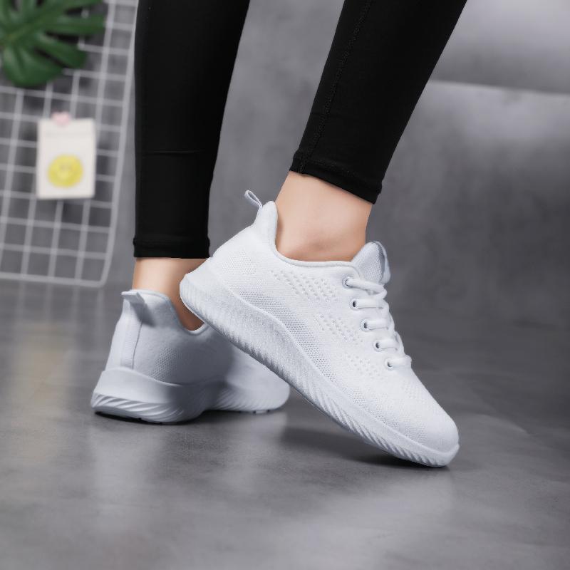 Dámské ultralehké, velké velikosti, prodyšné, síťované, outdoorové boty, jaro/podzim, velikost 35-41