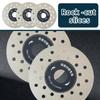 3PCS 4-Inch Cutting For Stone Ceramic Porous Widened Rock Slabs Cutting Disc 100mm Slate Flat Grinding Cutting Tool Accessory