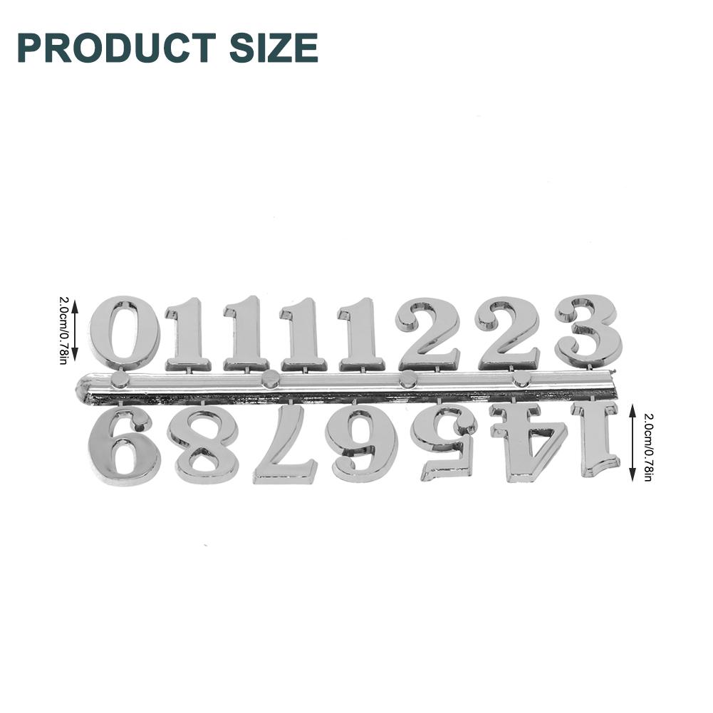 DIY Clock Numbers Roman Numerals Quartz Needle Wall Clocks Replacement Parts