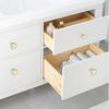 Zinc Zinc Zinc Alloy Gold Kitchen Cabinet Handle Light Luxury Ceramic Drawer Pulls  Wardrobe