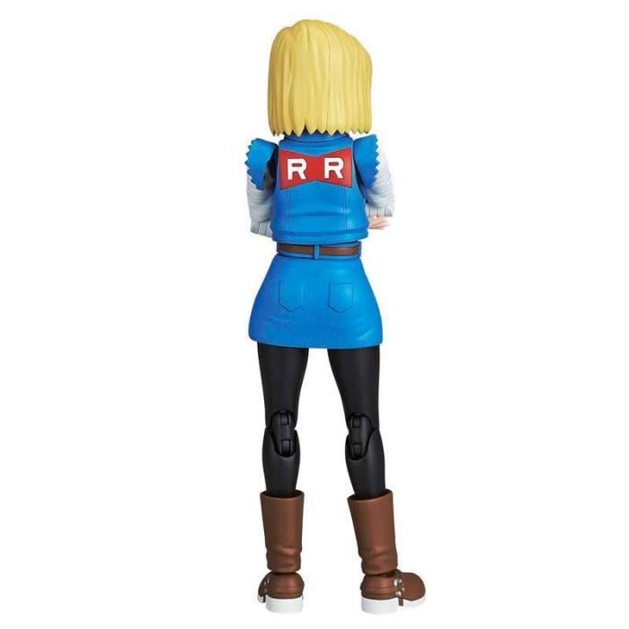Figurine - dragon ball z android 18 - 14 cm - montage sans peinture ni colle - mixte
