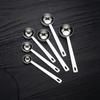 304 Stainless Steel Measuring Spoons 5ml-30ml, Long Handle for Coffee, Milk Powder, and Baking