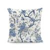 18x18 Watercolor Floral & Butterfly Pillow Cover for Spring/Summer Farmhouse Decor