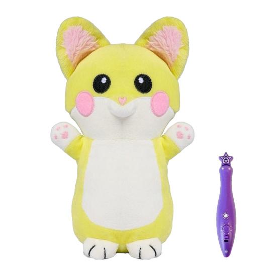 Glow in The Dark Stuffed Animal Toy with Light Pen Luminous Fox Rabbit A